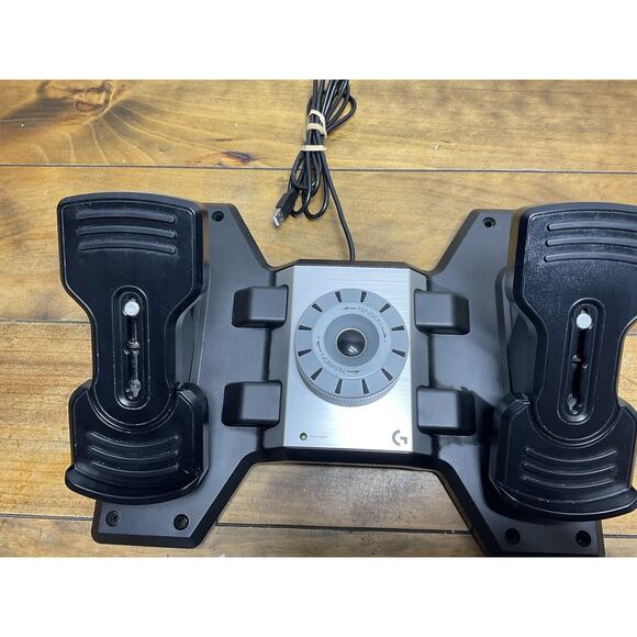 Logitech G Pro Flight Rudder Pedals [945-000068] - Picture 5 of 12
